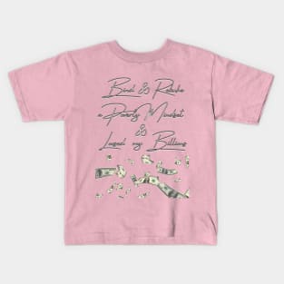 BIND REBUKE POVERTY MINDSET Kids T-Shirt